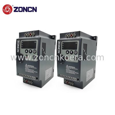 Αρχική ZONCN NZ100-2R2G-2 VFD 220v 2.2kw 3hp Μία φάση μεταβλητής συχνότητας